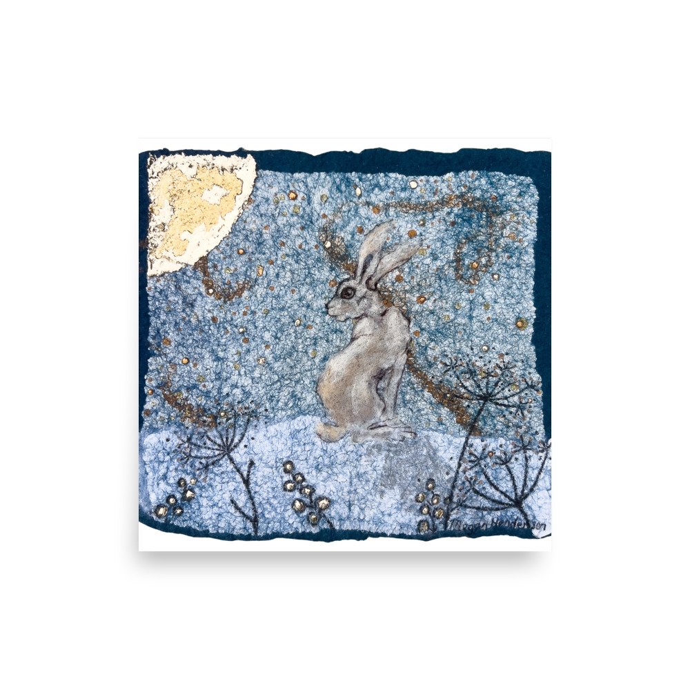 Looking Over My Shoulder Print