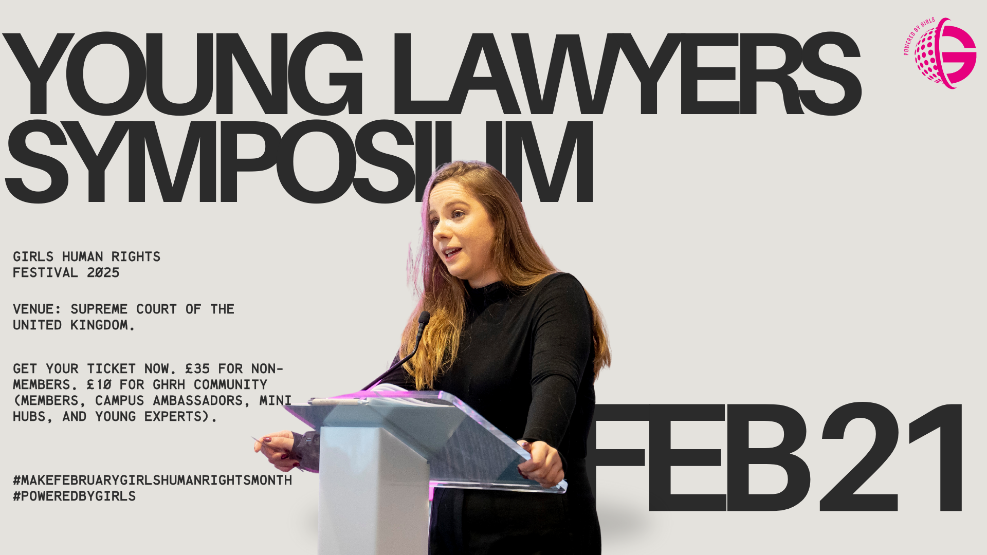 Girls Human Rights Festival 2025 - Young Lawyers Symposium