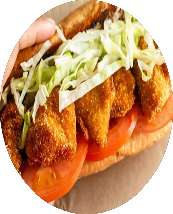 Fried Catfish Po' Boy