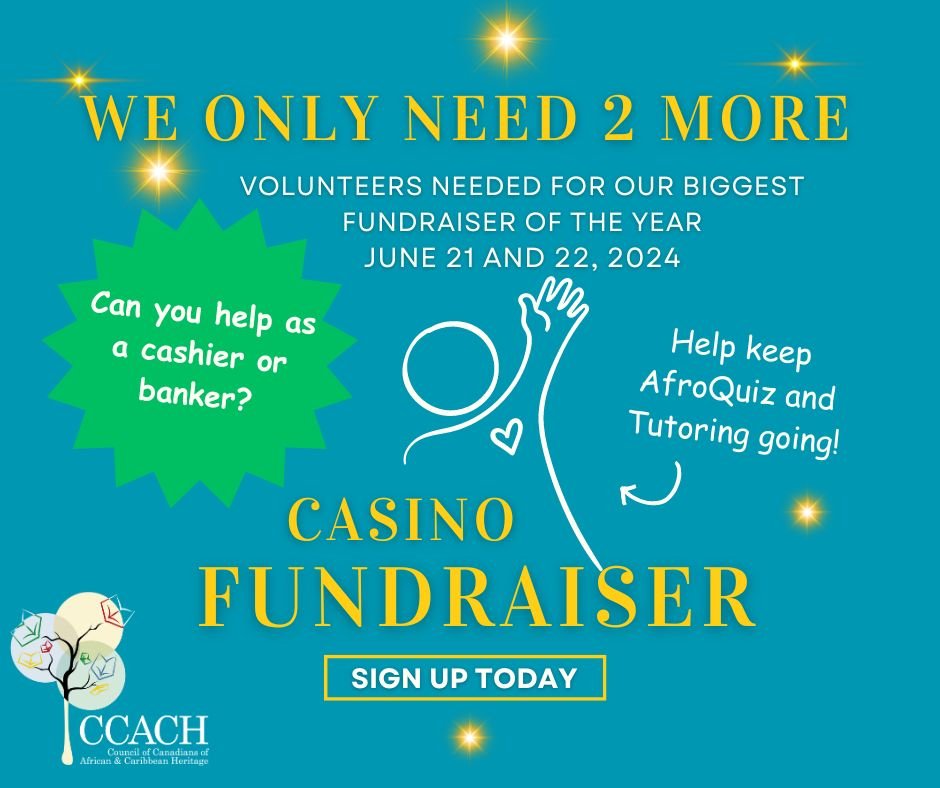 Did you know that one shift at the casino supports our community for upto 2 years! Volunteers have been keeping CCACH going for the past 39 years, and today is no different. We have two spots still to be filled for this weekend, can you help out? (Sn