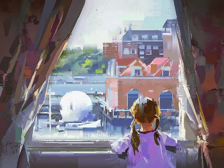 Last one I did for  #PleinAirpril @warriorpainters 
#HEAVYPAINT @heavypoly @heavypaintapp #nopleinnogain #warriorpainters #ハウステンボス#huistenbosch @huistenbosch_official