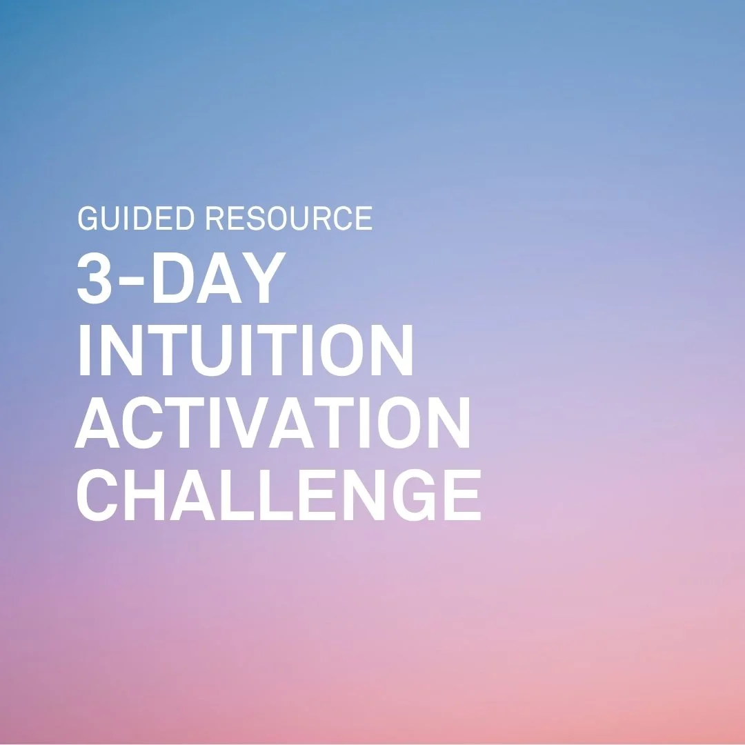 3-Day Intuition Activation Challenge