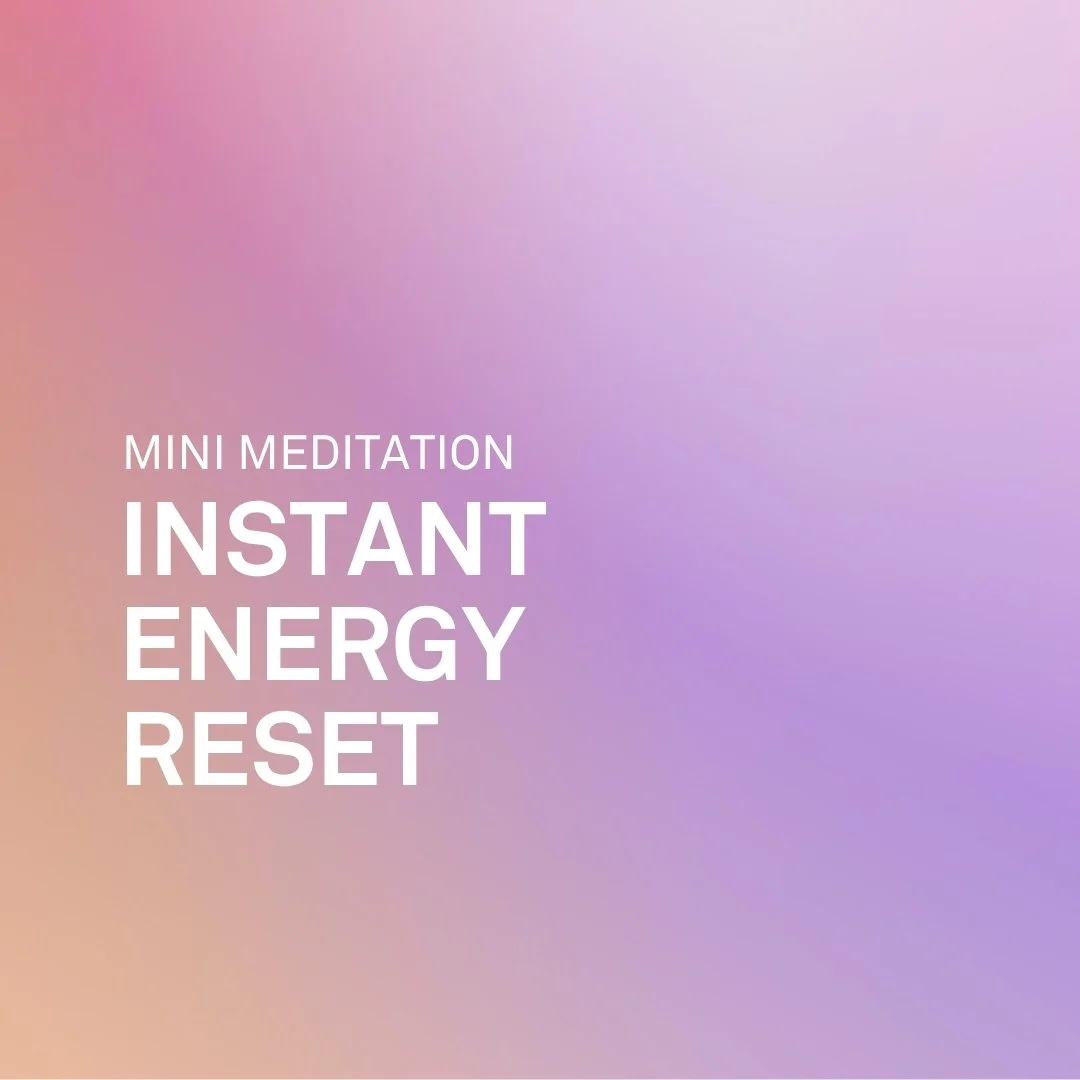 Instant Energy Reset