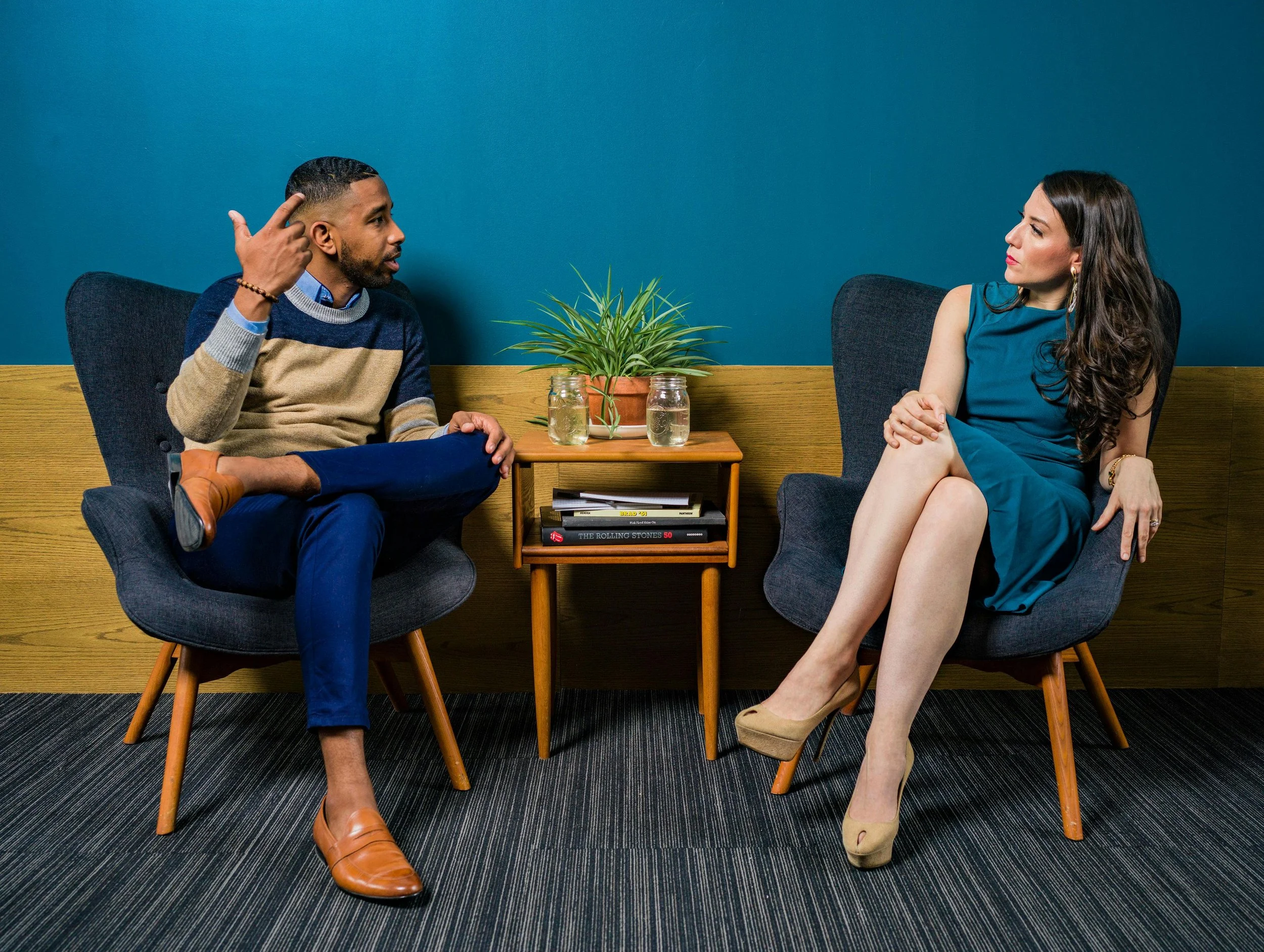 A man tells a friend about his experience with ketamine-assisted EMDR therapy. Dr. Waldron provides ketamine-assisted EMDR therapy in her offices in San Francisco and Marin, CA, and provides EMDR Therapy and KAP in person and through online therapy.