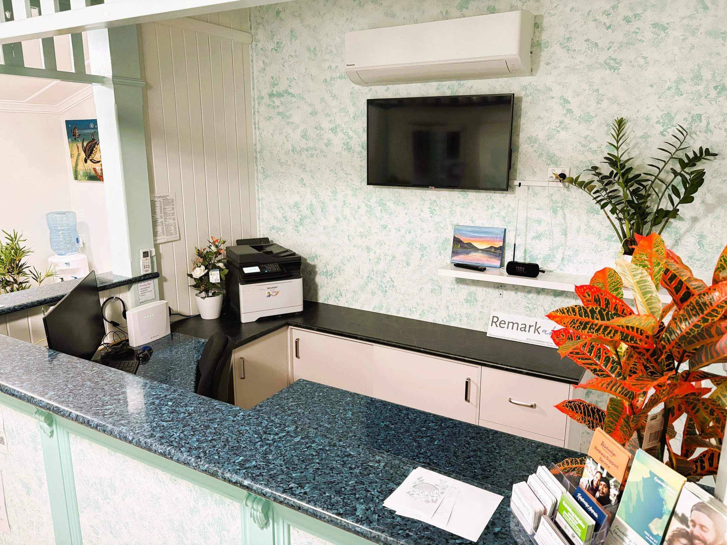 Remarkability Gympie Clinic Reception.jpg