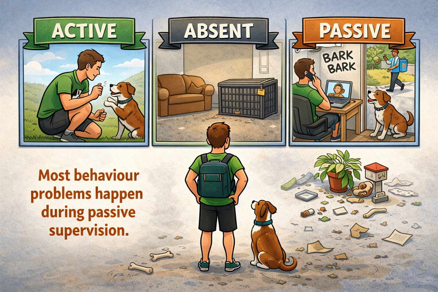 Supervision: One Of The Most Overlooked Parts of Dog Training