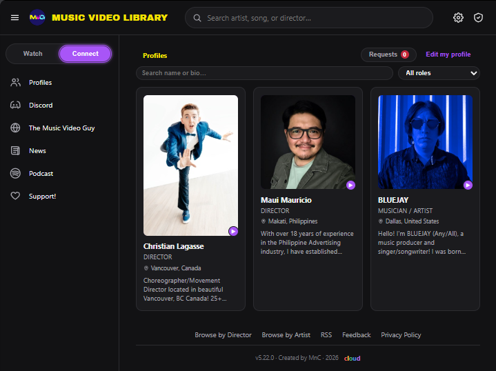 Profile Section