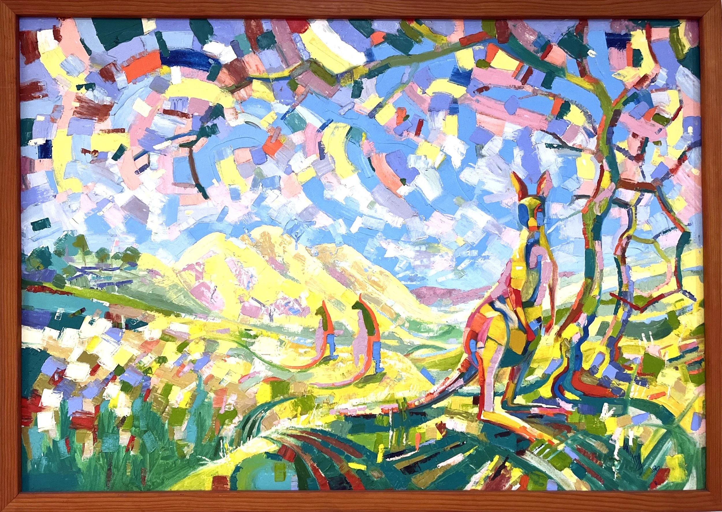 Burragorang, 1998, Oil on canvas, 1220 X 900