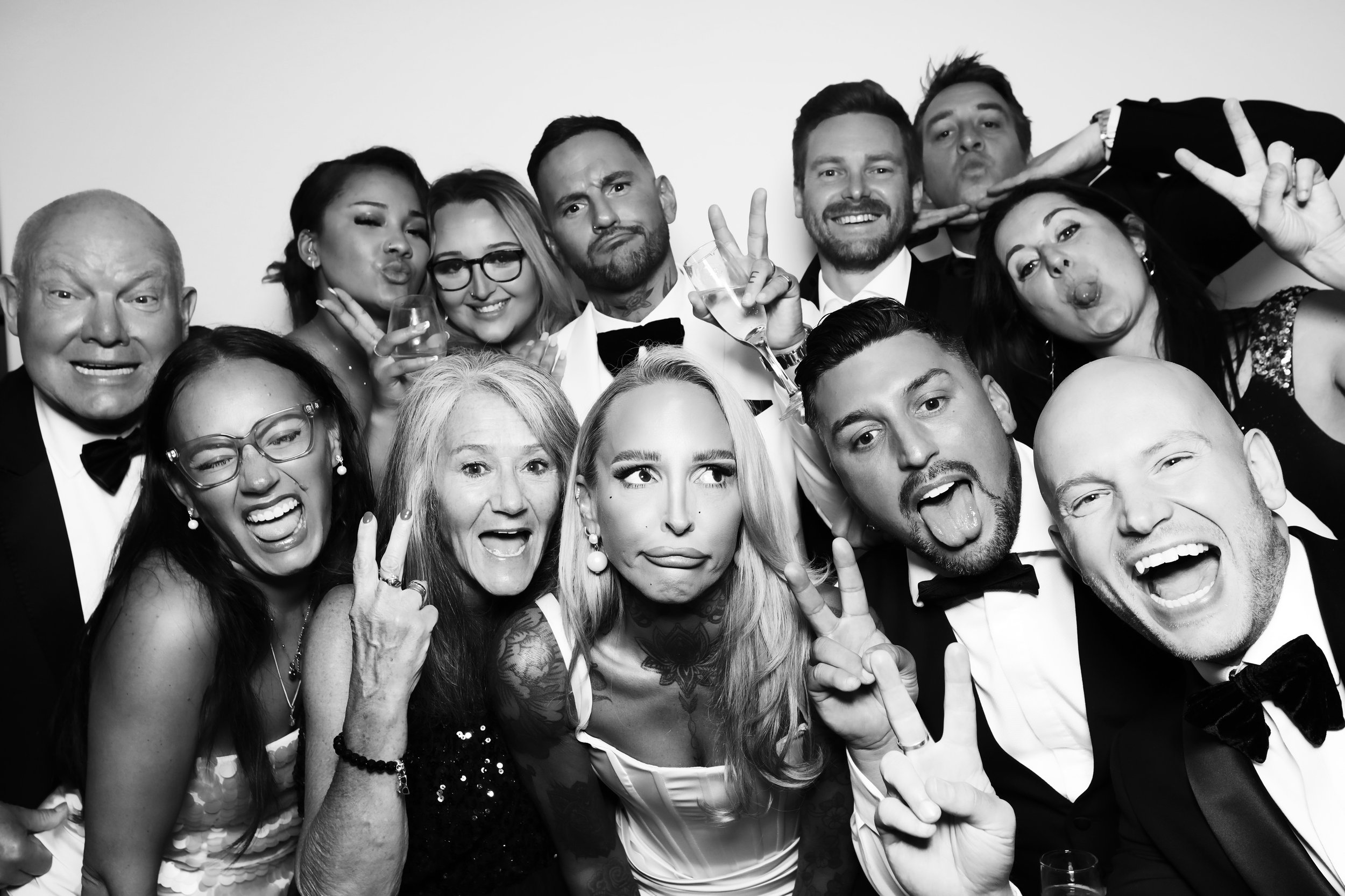 Black & White Glam Booth image