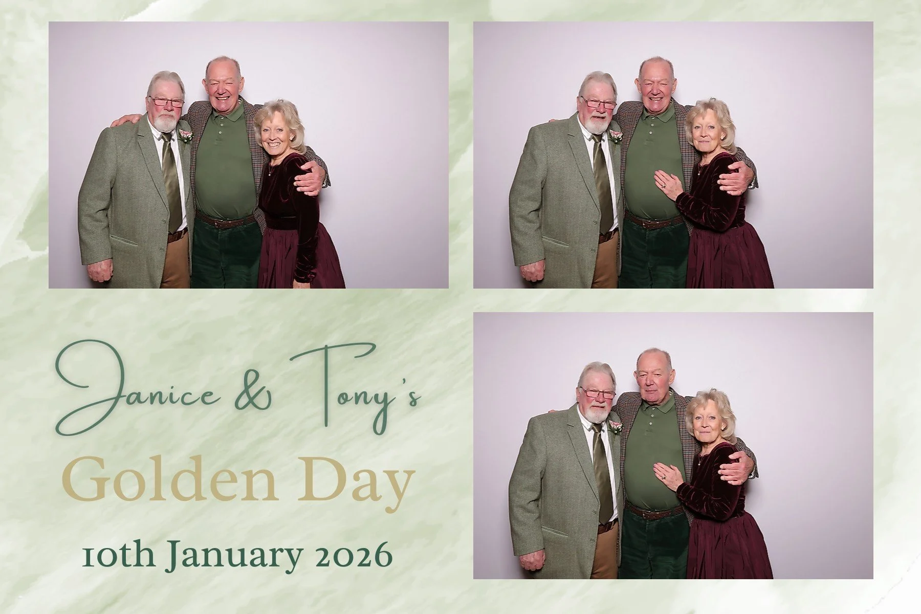 Janice & Tony's Golden Day 10.01.2026