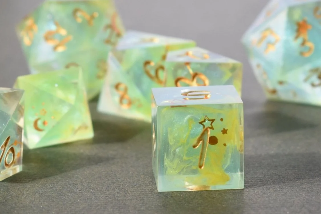 Crafting with ‘blank’ dice