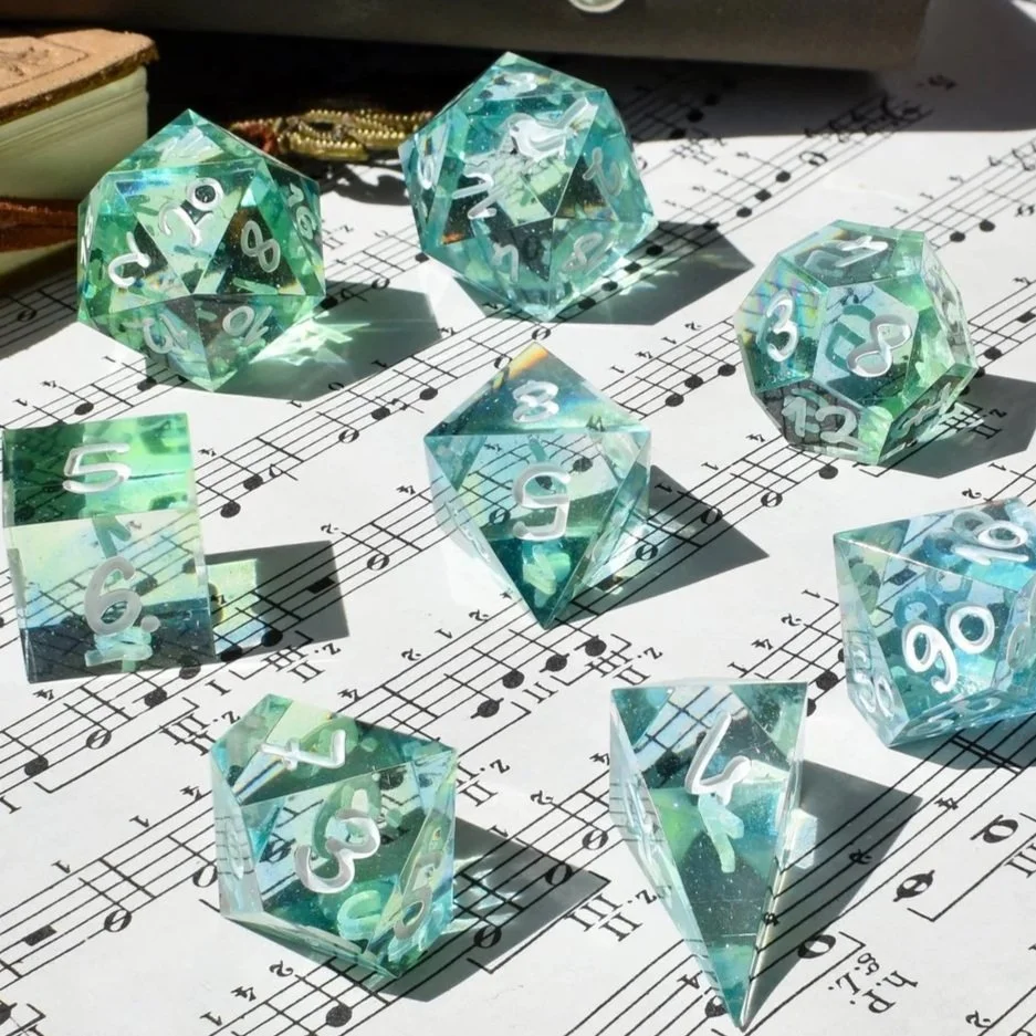 Clear Water | 8-piece dice set