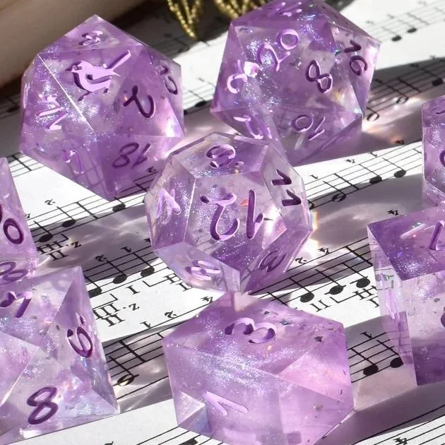 Lavender Lemonade | 8-piece dice set