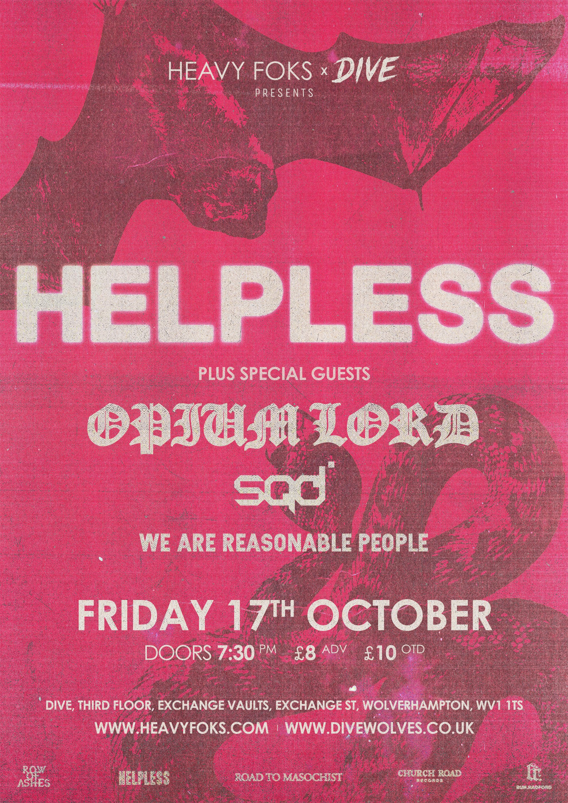 HELPLESS — Dive Wolves