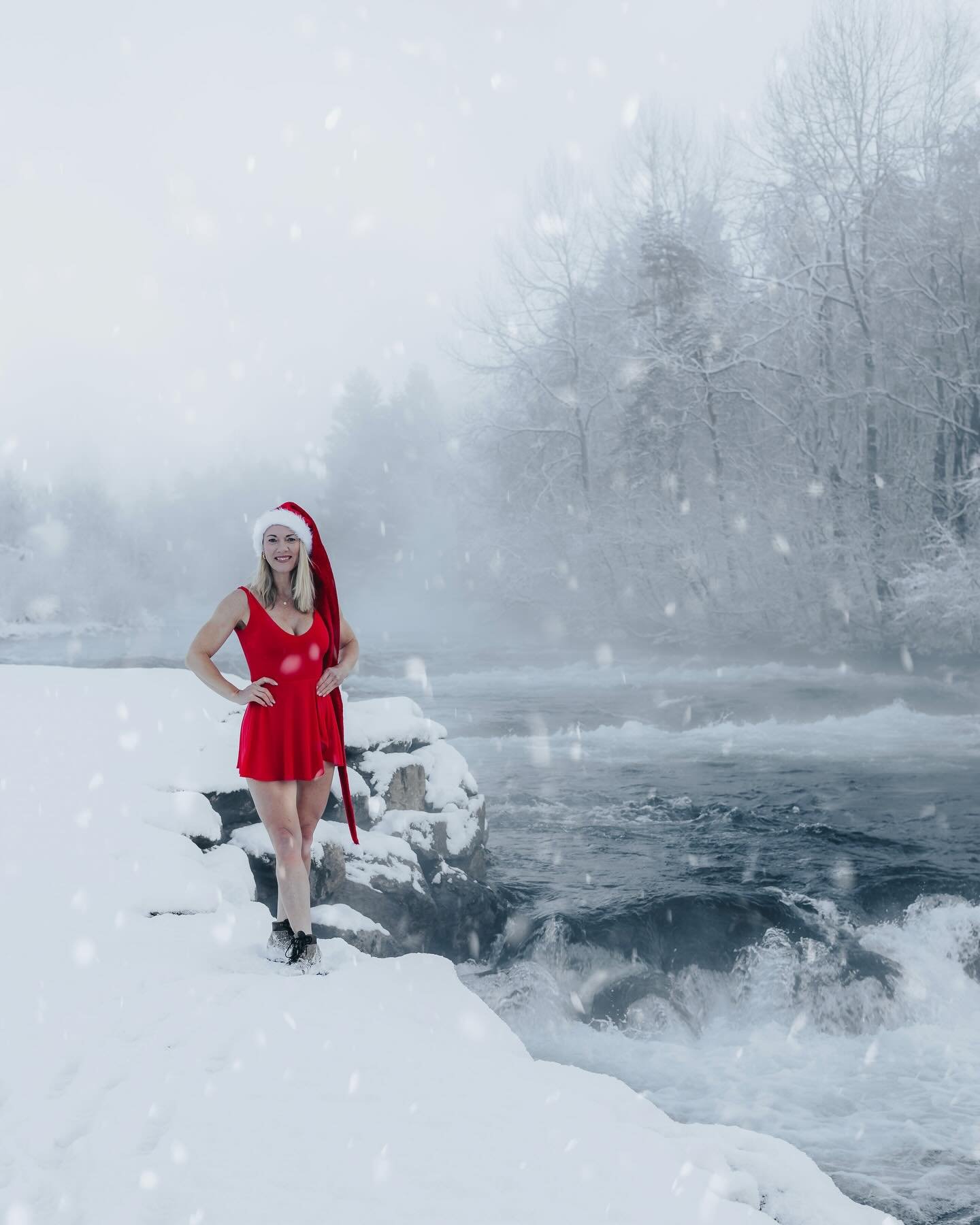 ELSE bade kjole er perfekt til julebadet ❤️🎄