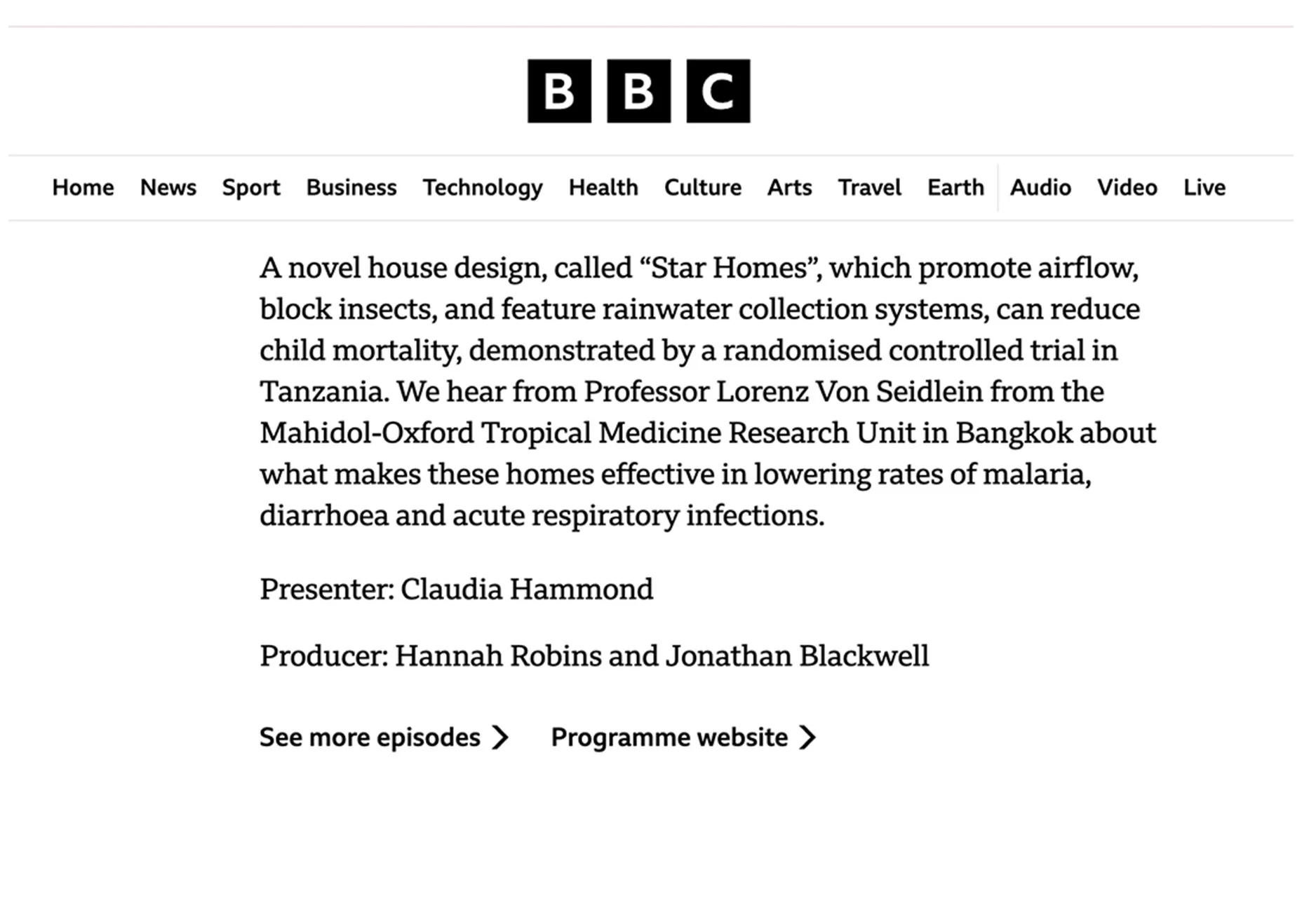 BBC: health Check