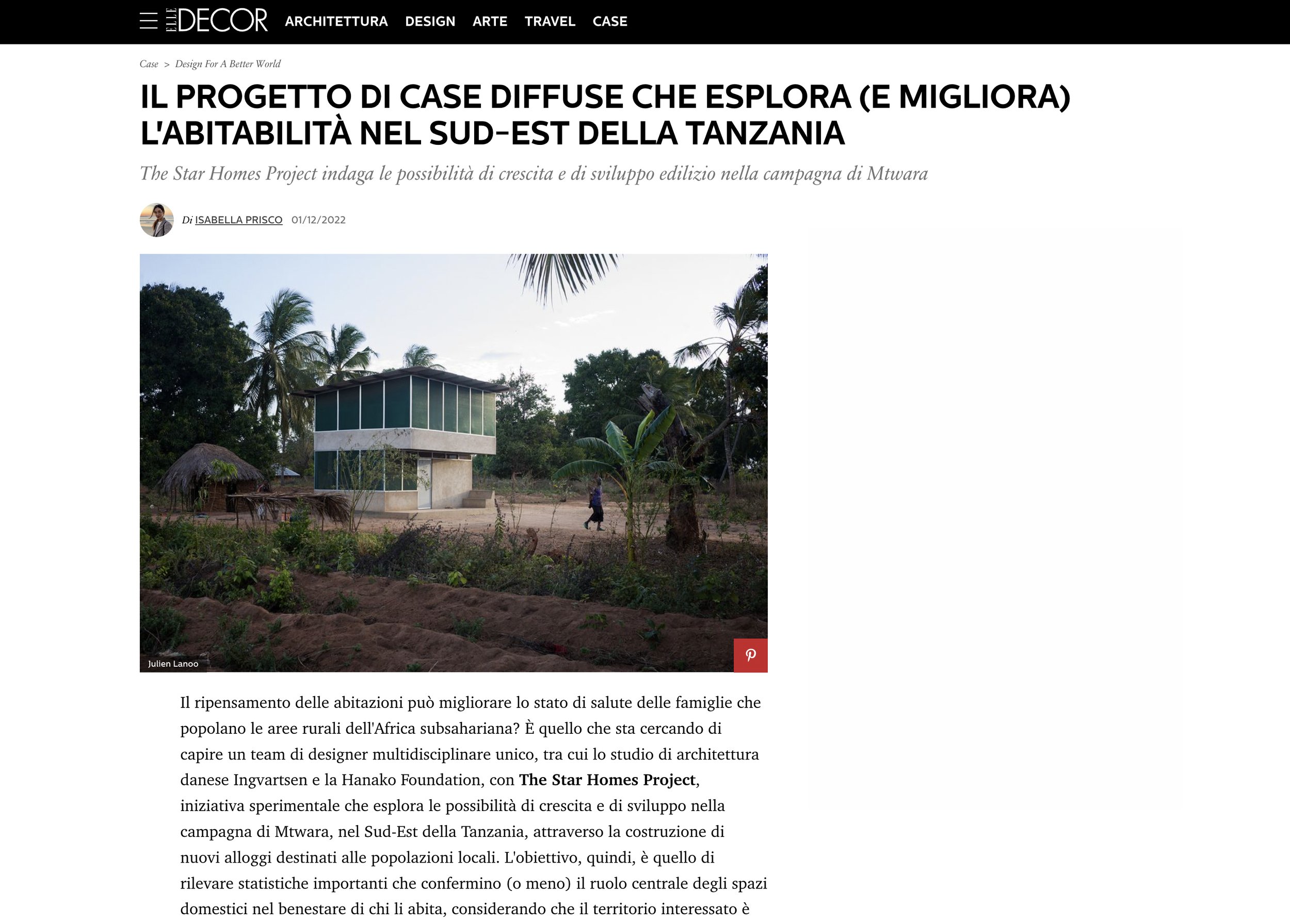 Elle Decor: Design for a better world