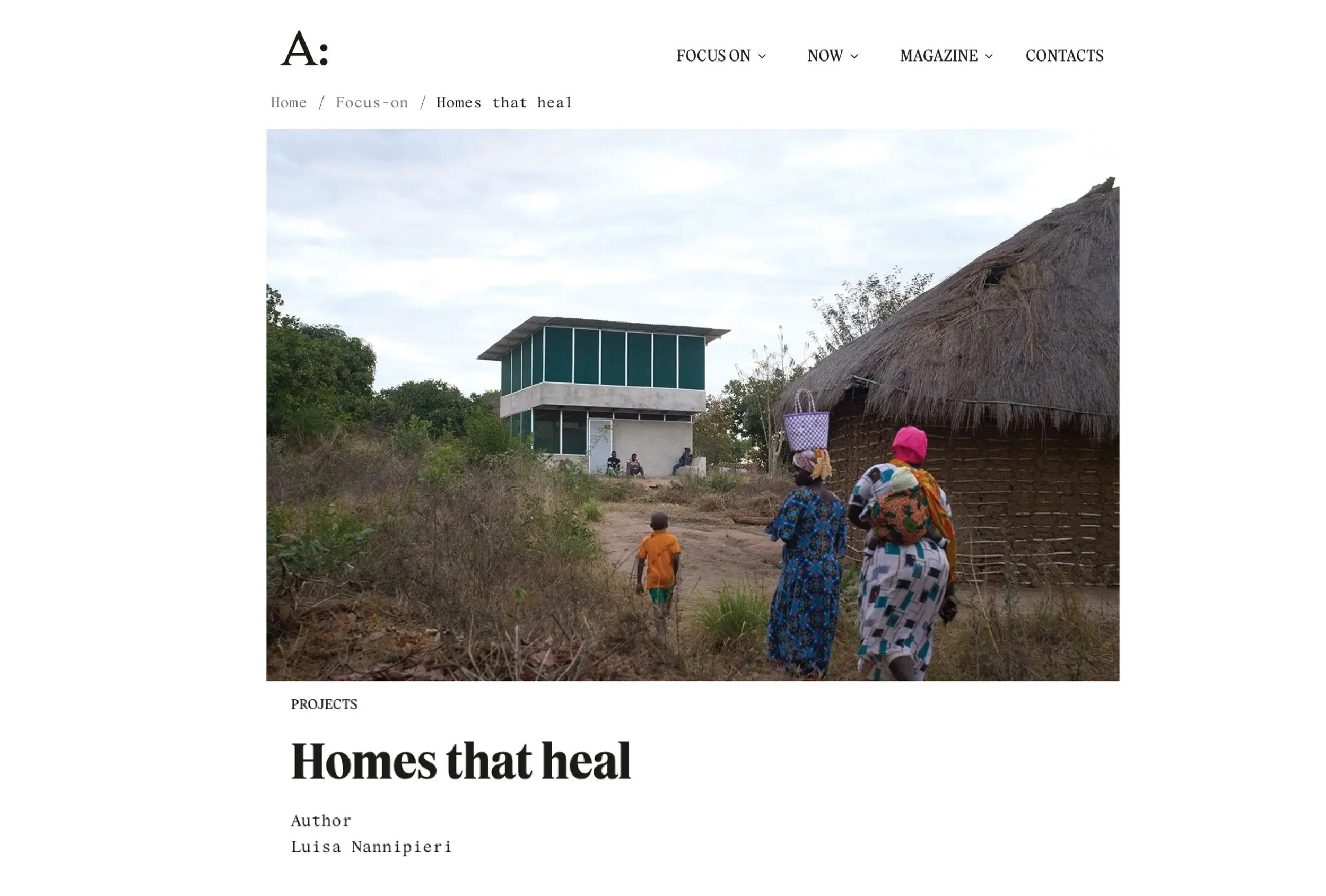 About: Homes that heal