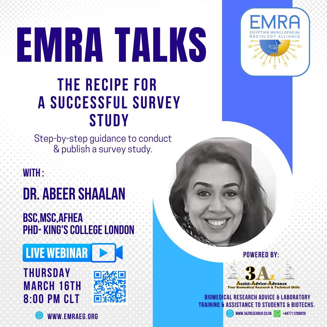 EMRA TALKS — Egyptian Maxillofacial Radiology Alliance