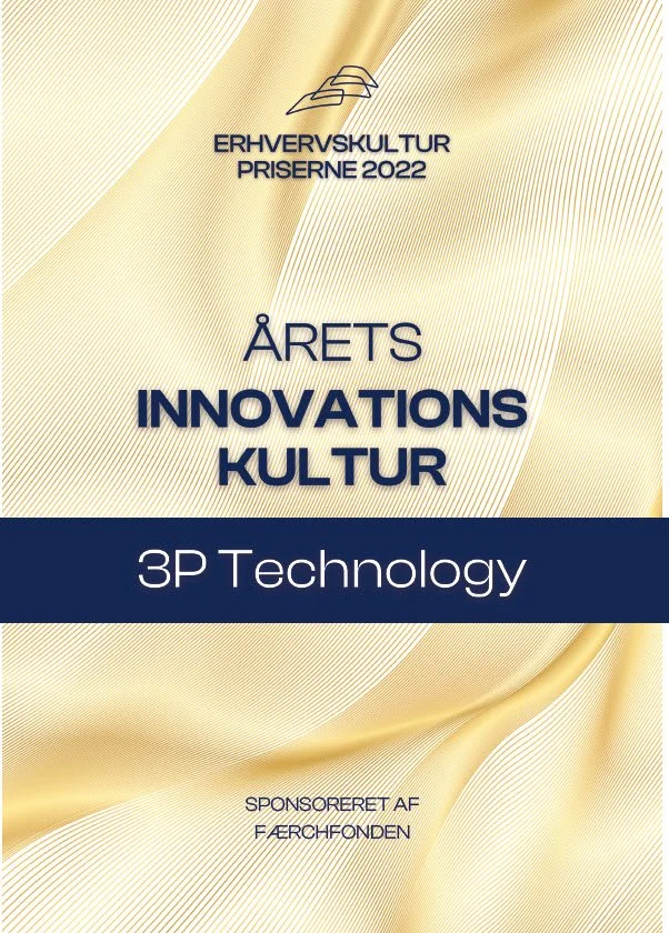 3P Technology har modtaget Innovationsprisen 2022