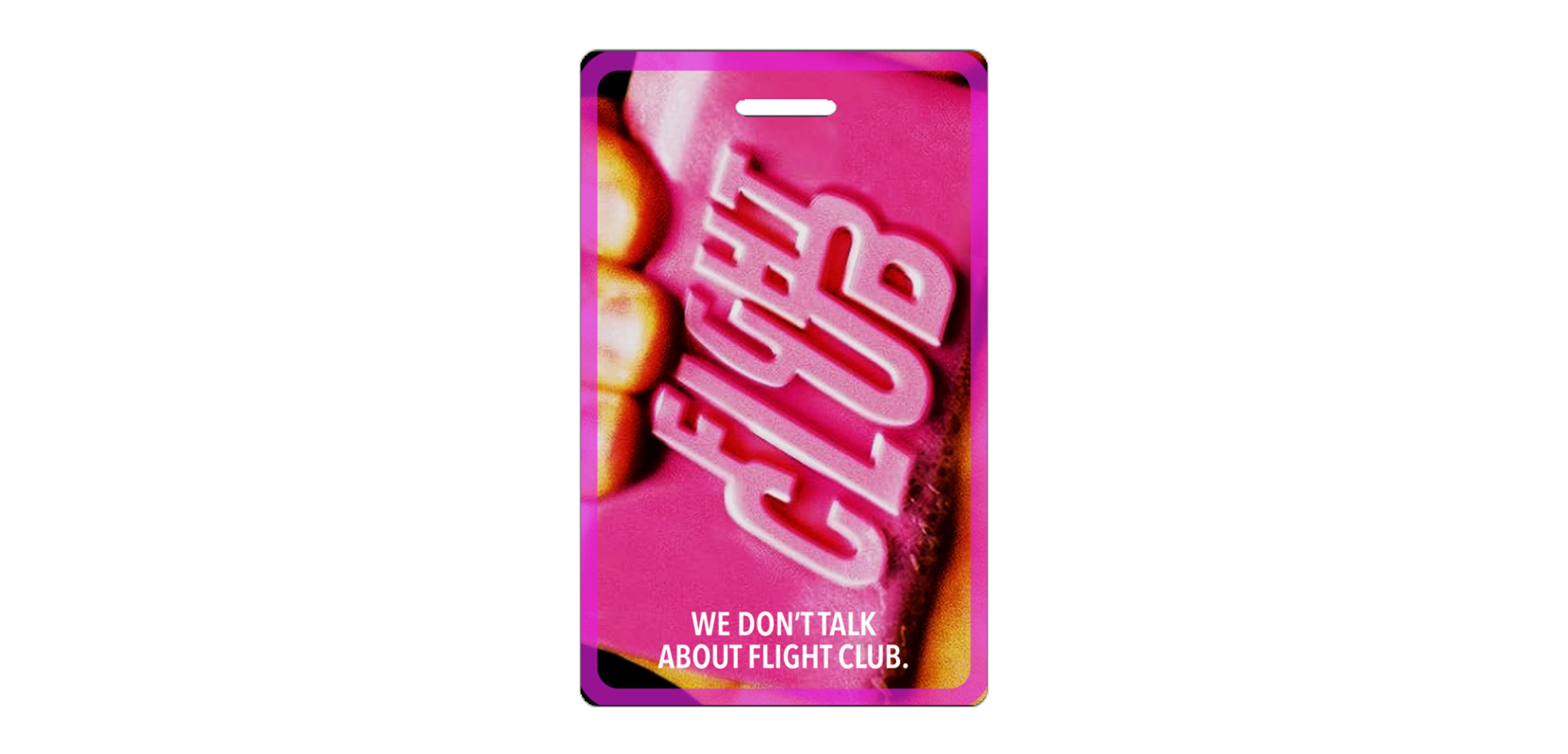 Flight Club Parody Luggage Tag