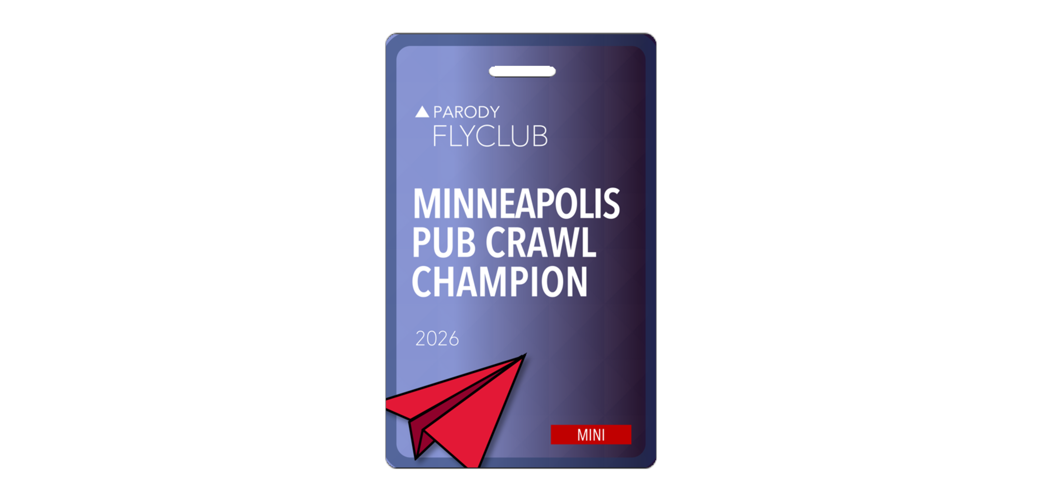 2026 MSP Sky Pub Parody Luggage Tag