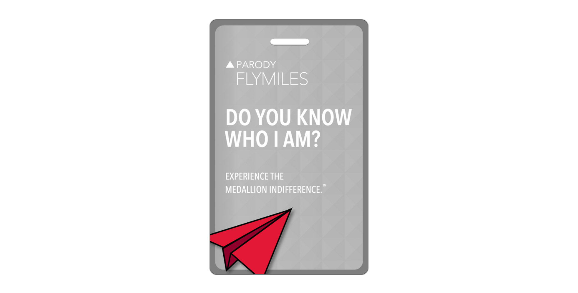 Do You Know Who I Am Parody Luggage Tag