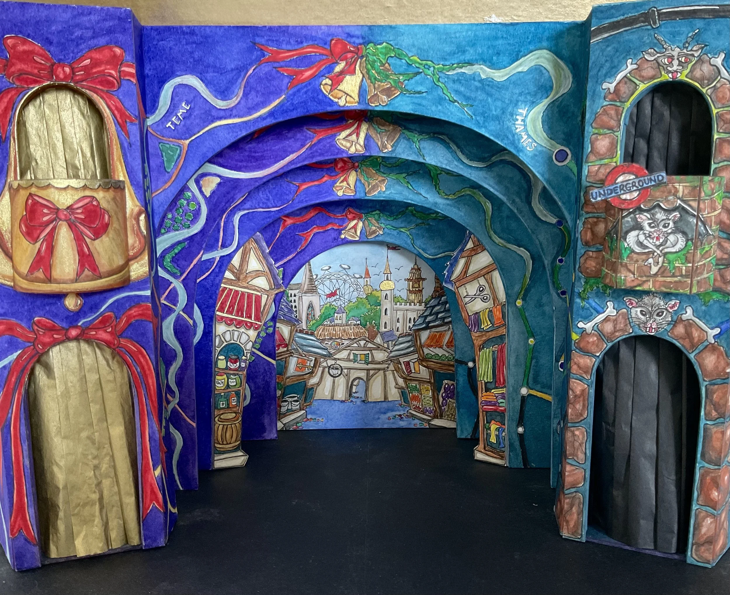 Dick Whittington model box Regal Theatre 2025