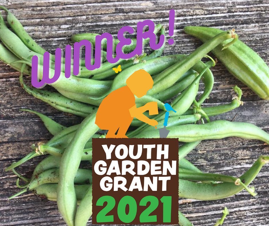 We just won a Youth Garden Grant from @KidsGardening! With our award, we&rsquo;ll be able to continue/improve our ability to grow fresh produce for families in need! #kidsgardening #gardengrants