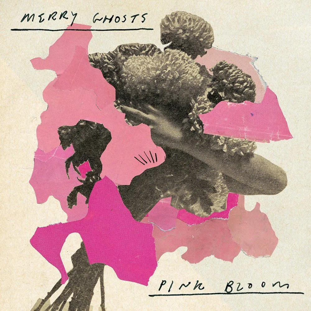 Merry Ghosts / Collage, Bespoke Typography, Design