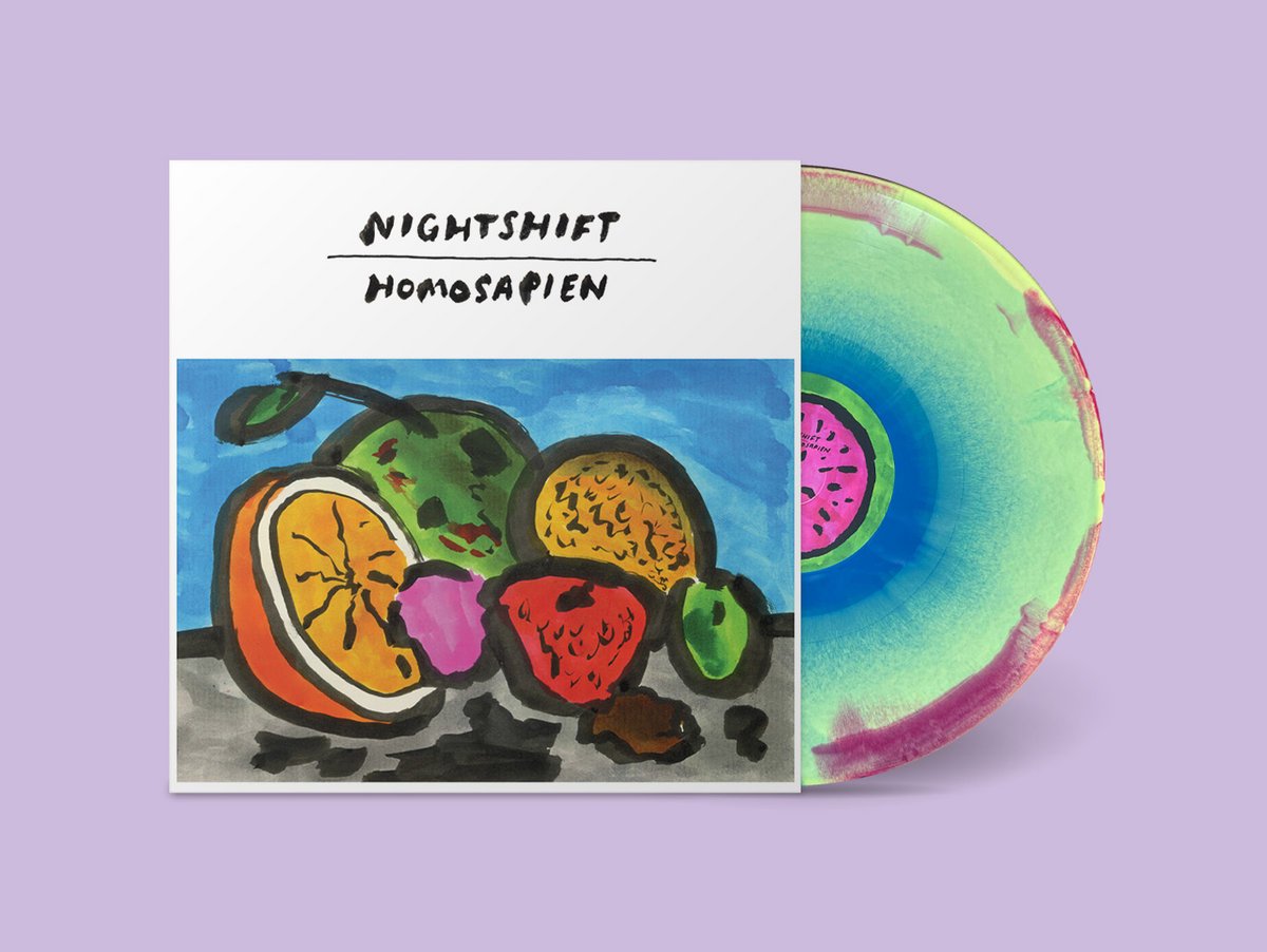 Nightshift (Trouble in Mind Records) / Painting, Bespoke Typography, Art Direction