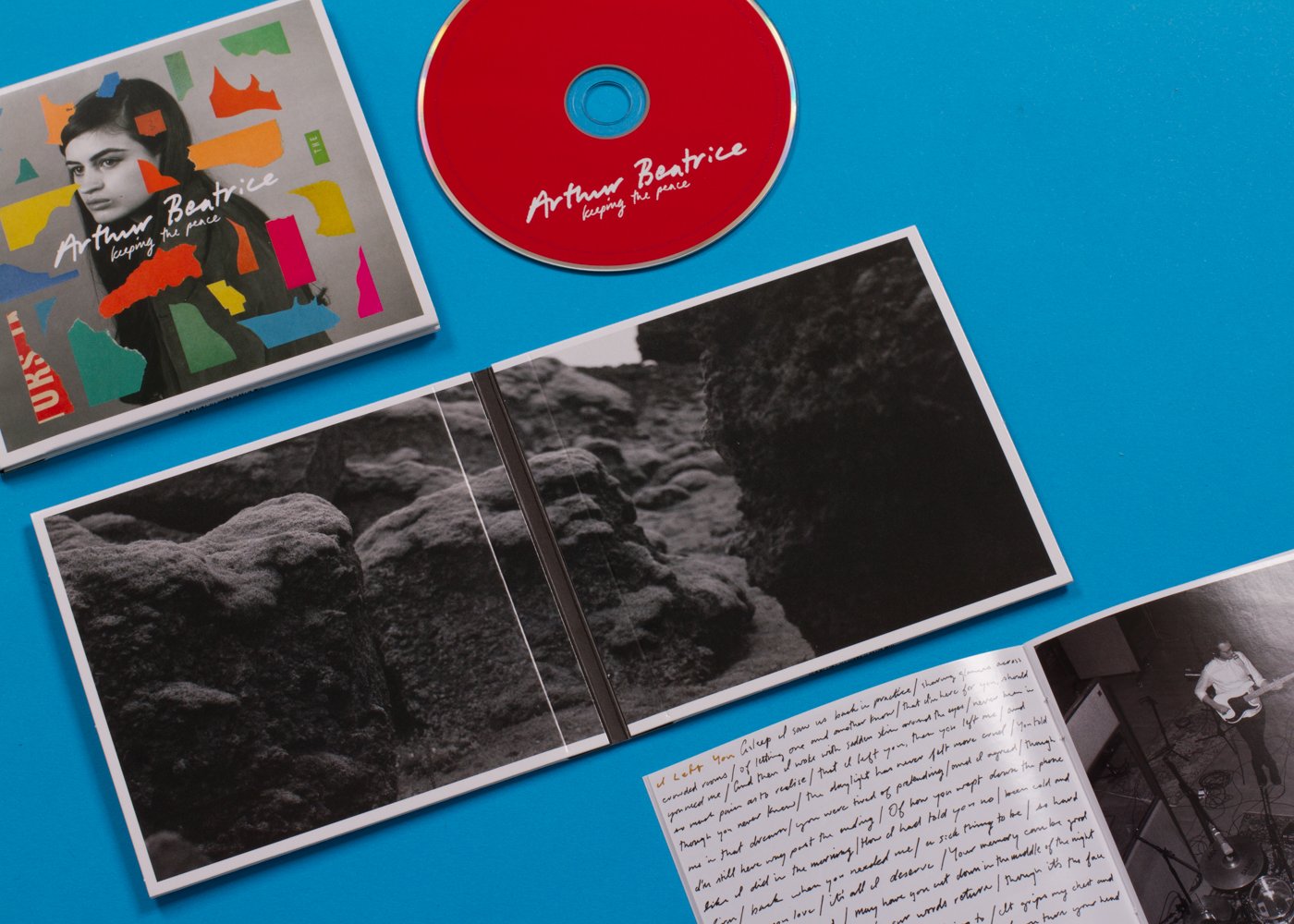 Arthur Beatrice (Atlantic Records) / Collage, Photography, Bespoke Typography, Art Direction