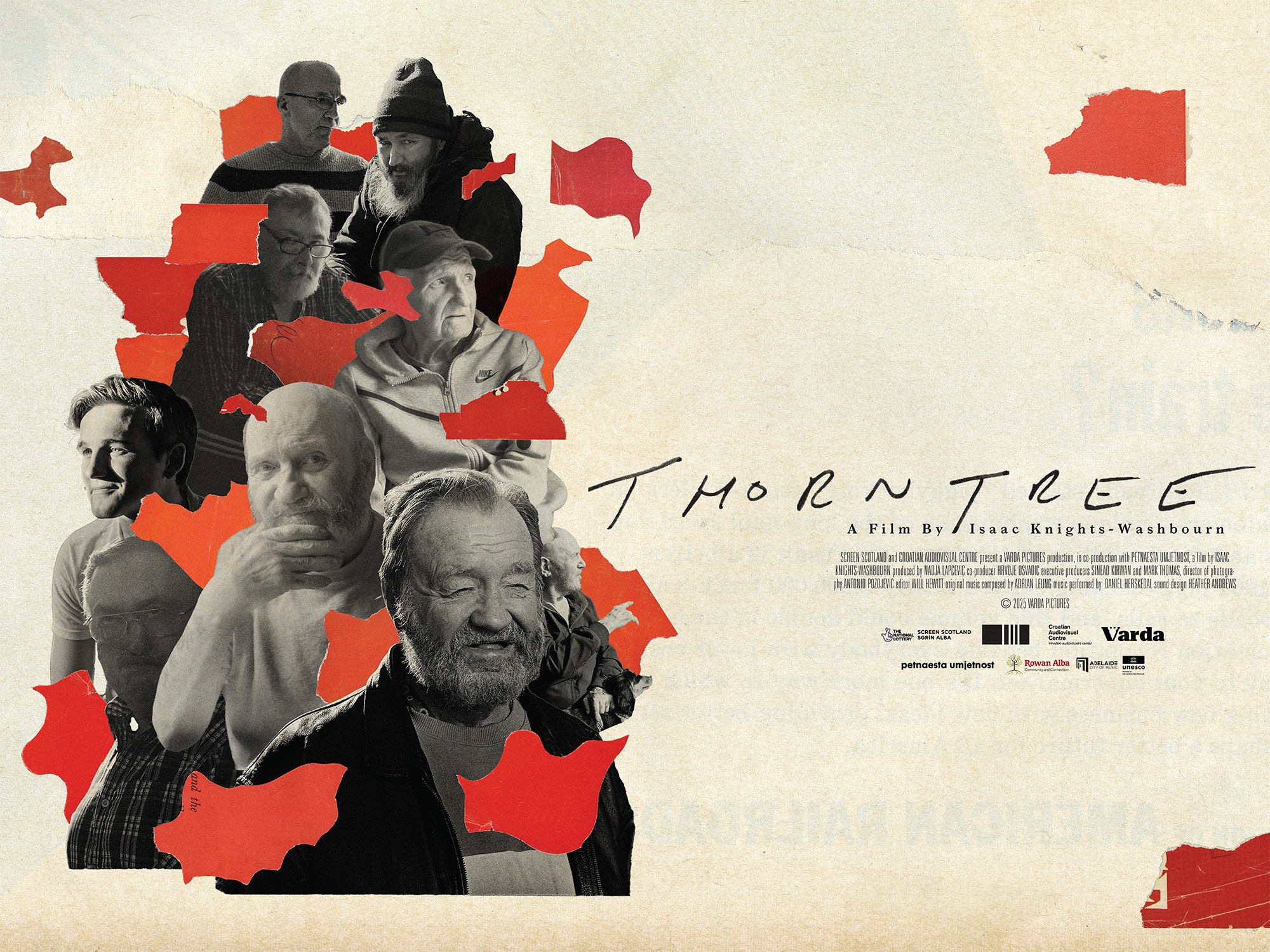 Varda Films / Collage, Bespoke Typography, Art Direction