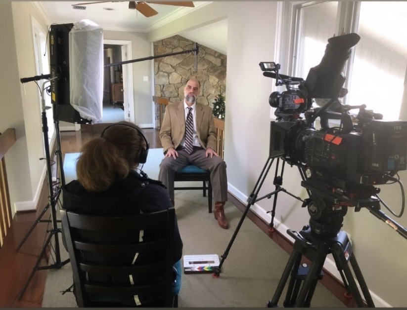 Interviewing an FBI agent in Alabama for True Life Crime: Season 2.