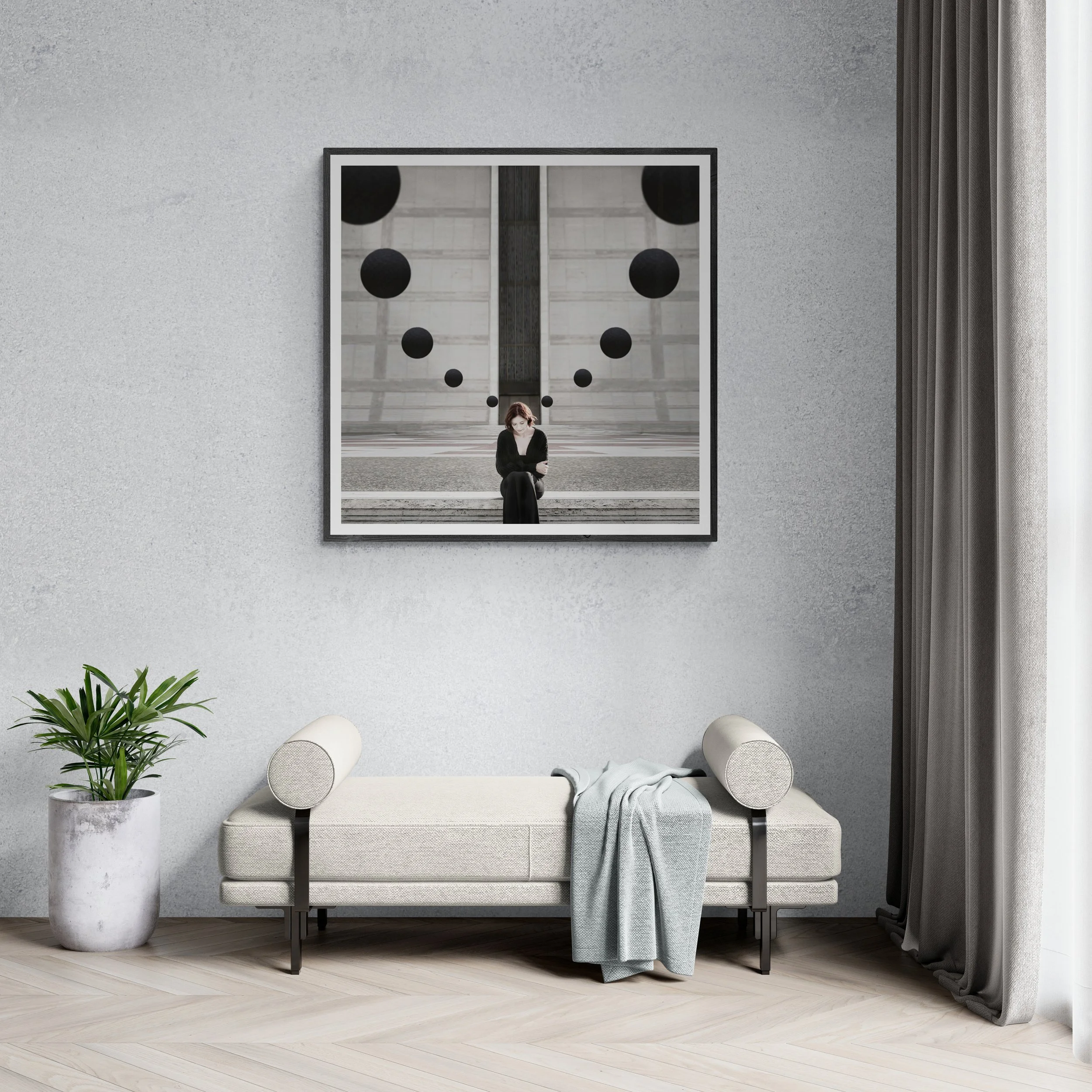 Room view Dasha Pears artwork