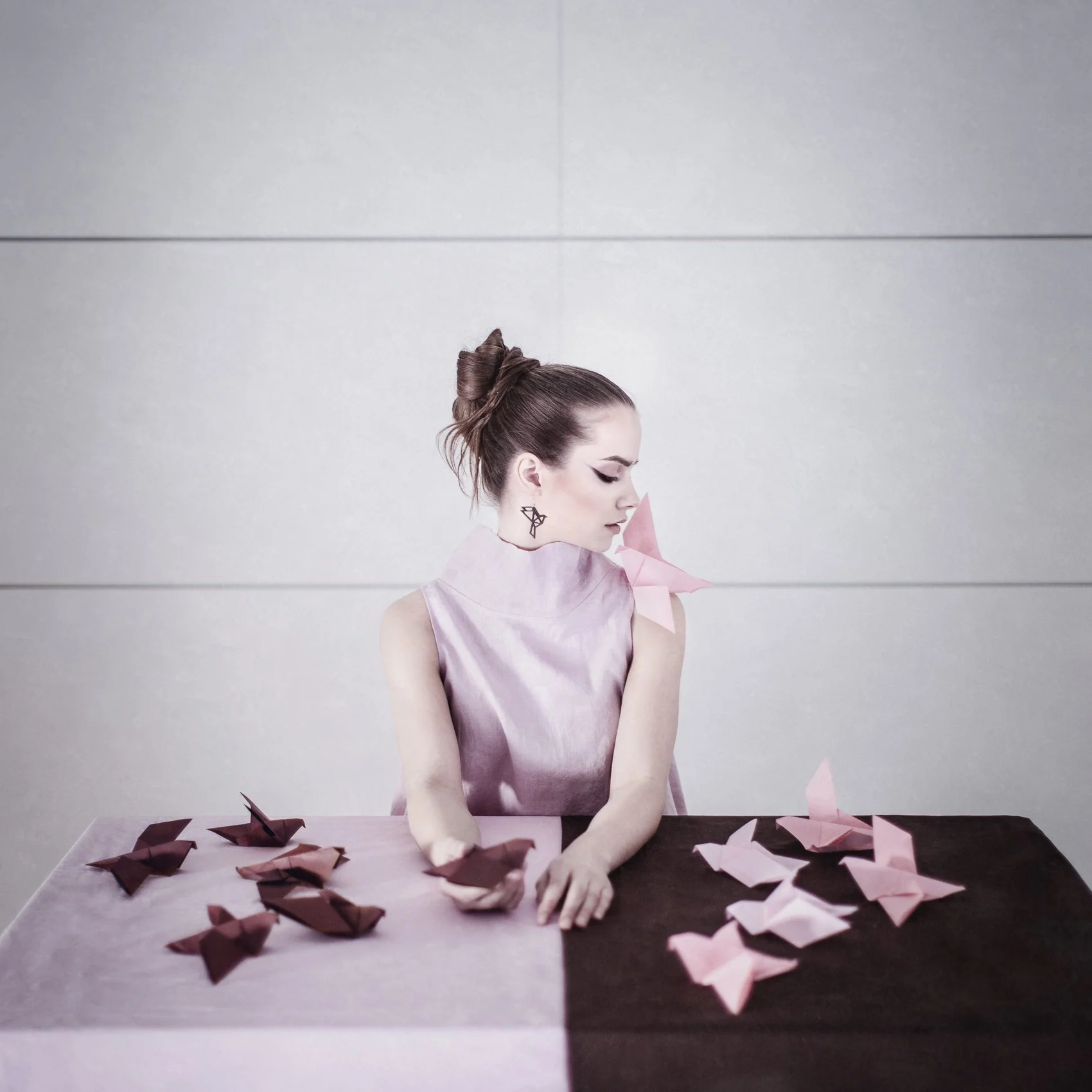  
 Title: 
 
Parting
 
 Story & Message:   
Parting with something or someone or who meant so much to us may turn our worlds upside down. The blend of good and bad memories makes it hard to feel just one way about it. They may have sparked a lot of j