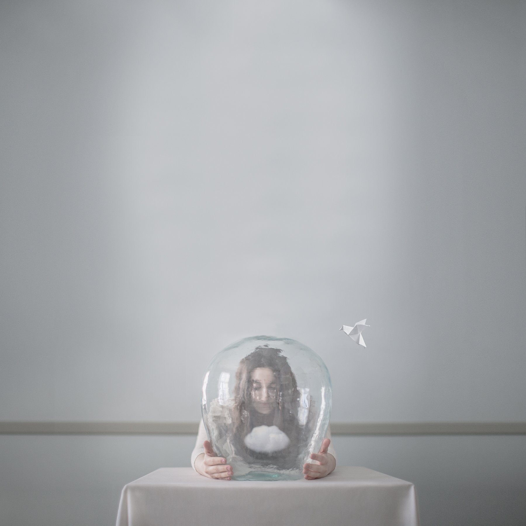  Title: 
 
My World 
 Story & Message:   
All meaning we give to our lives is constructed on hope. We might not realize it, but our hopes are in the very essence of how we perceive the world and how we interact with others. Our hopes are our world.