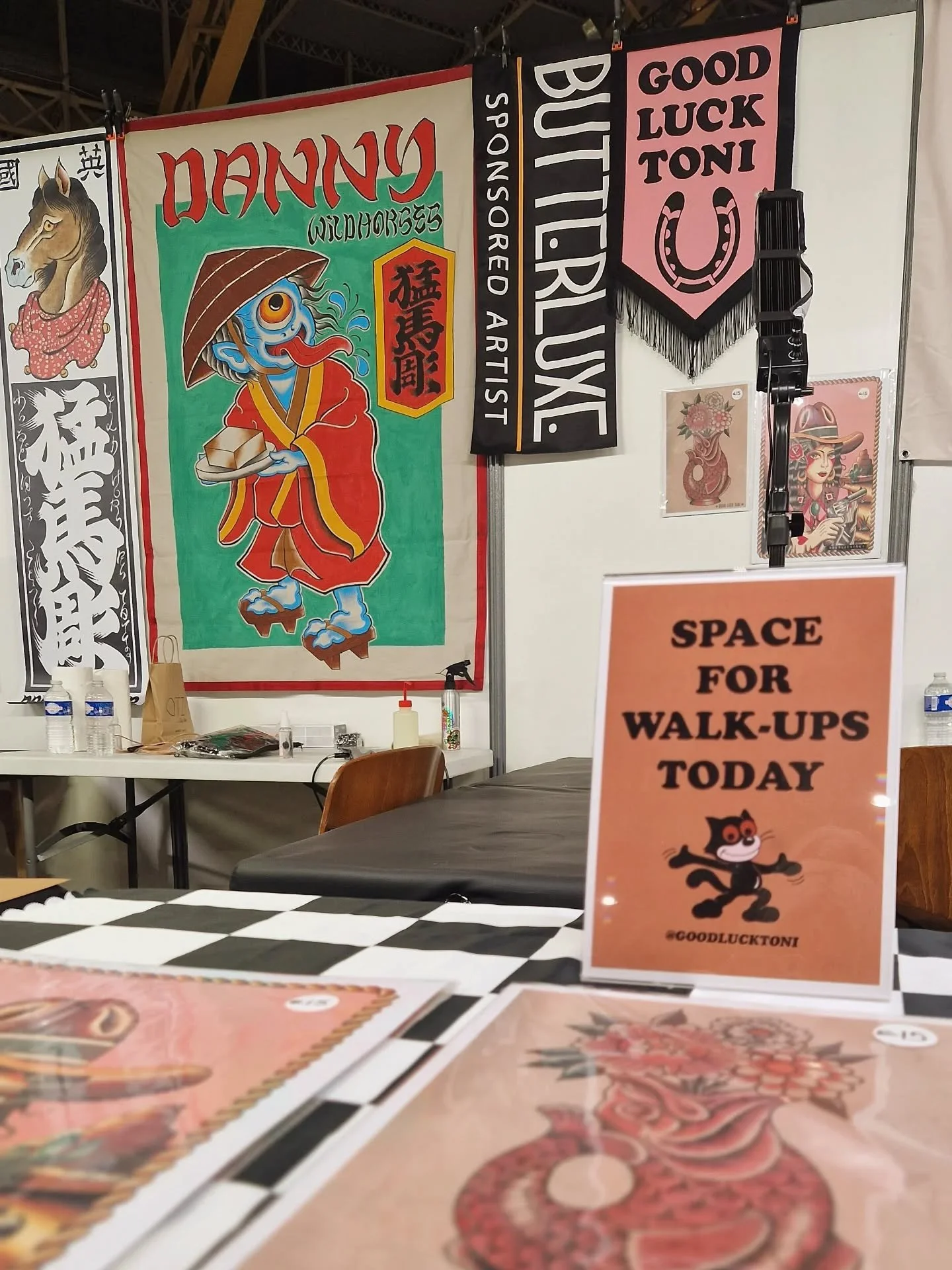 Find us at @theinkfactorylyon this Friday, Saturday &amp; Sunday! 🇫🇷

We each have a bit of space left available for walk ups throughout the weekend. We have plenty of merch / prints available to purchase too!
.
.
. 
#wildhorsestattooco #wirral #wi