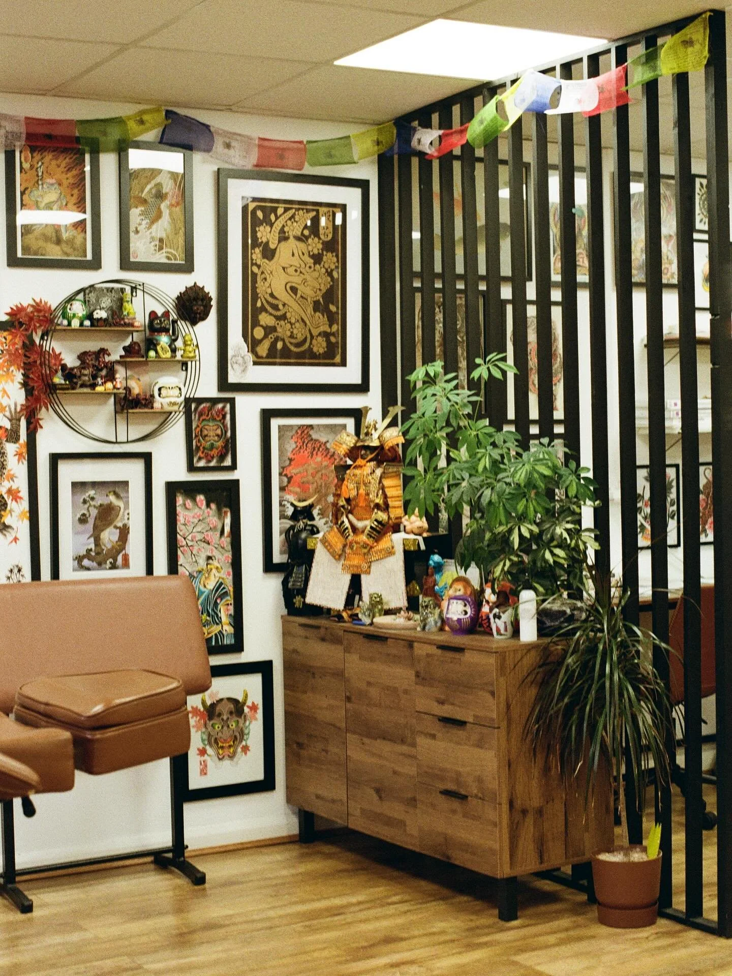 We love this shot in our studio by @dannywildhorses 📸 Shot on 35mm film 

We&rsquo;re currently out of the studio, but we&rsquo;re still taking bookings for consultations and appointments! Message replies will be a little slower than usual but we wi