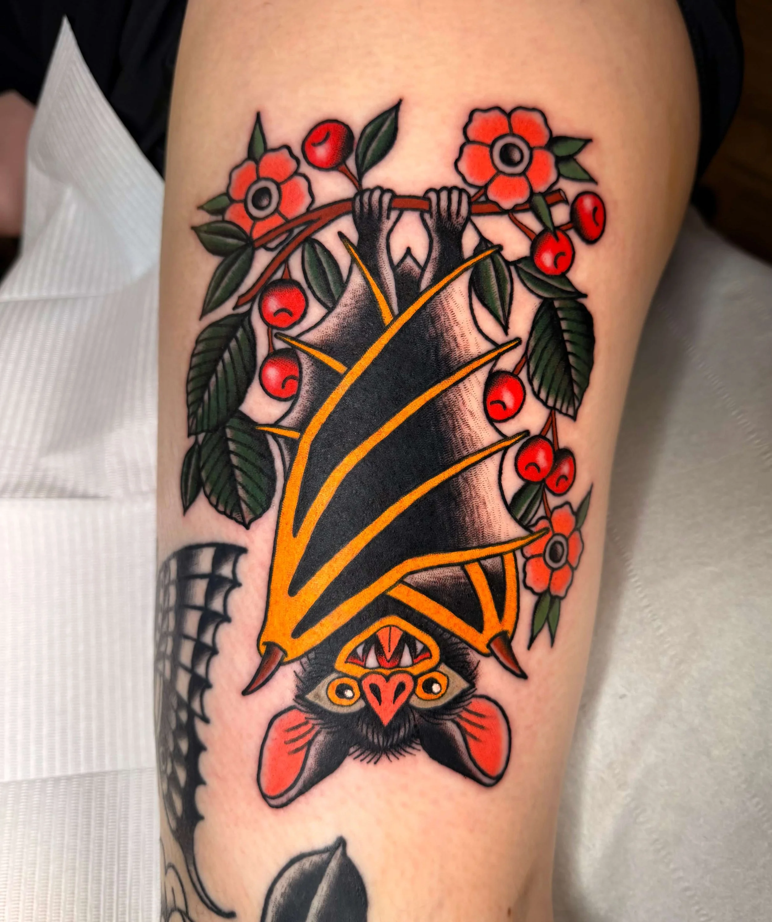 Old school traditional tattoo Liverpool