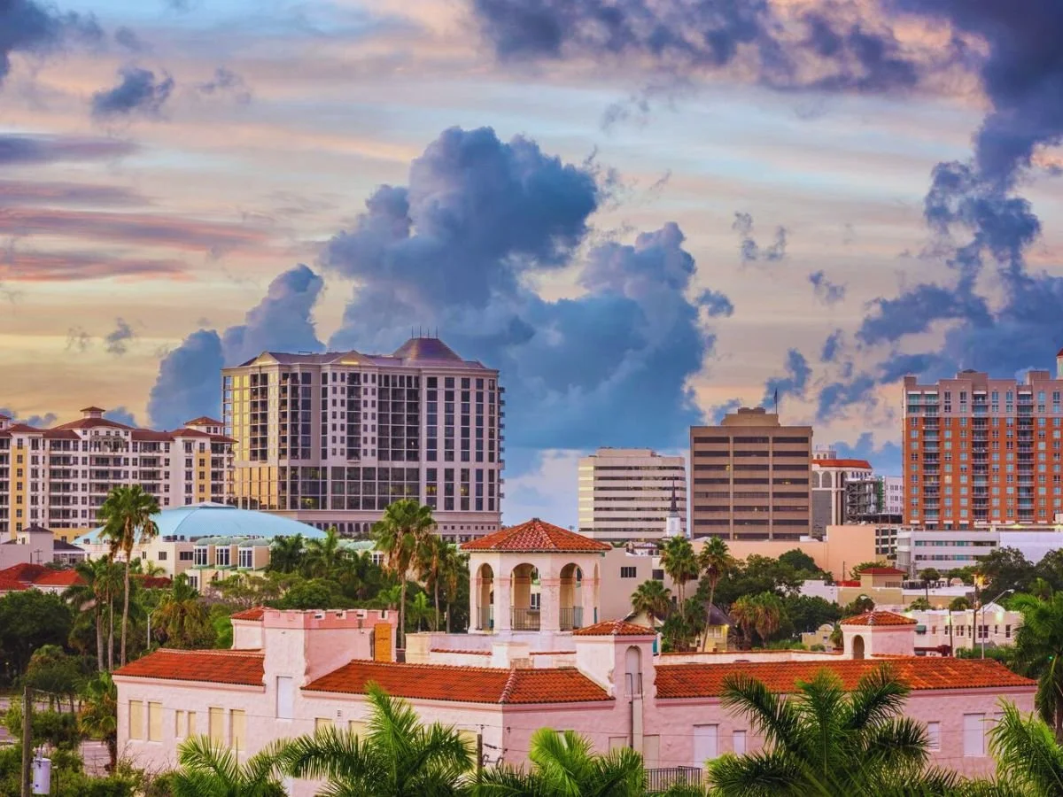 Downtown skyline, Sarasota County, FL