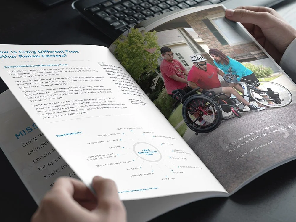 Booklet Design for Craig Hospital