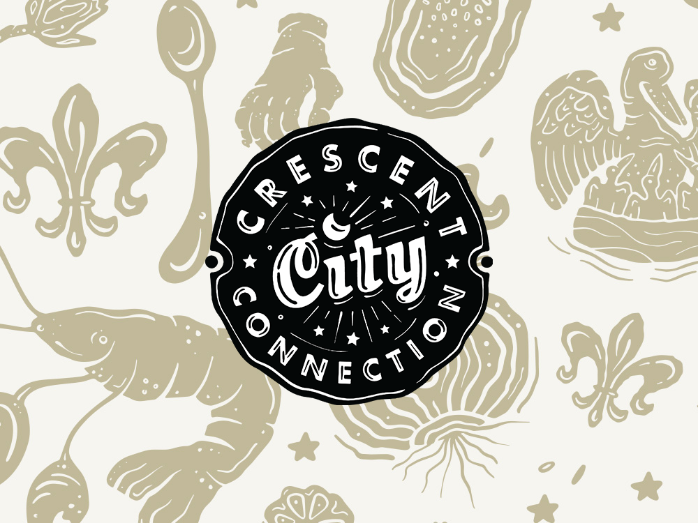 Crescent City Connection Logo Design