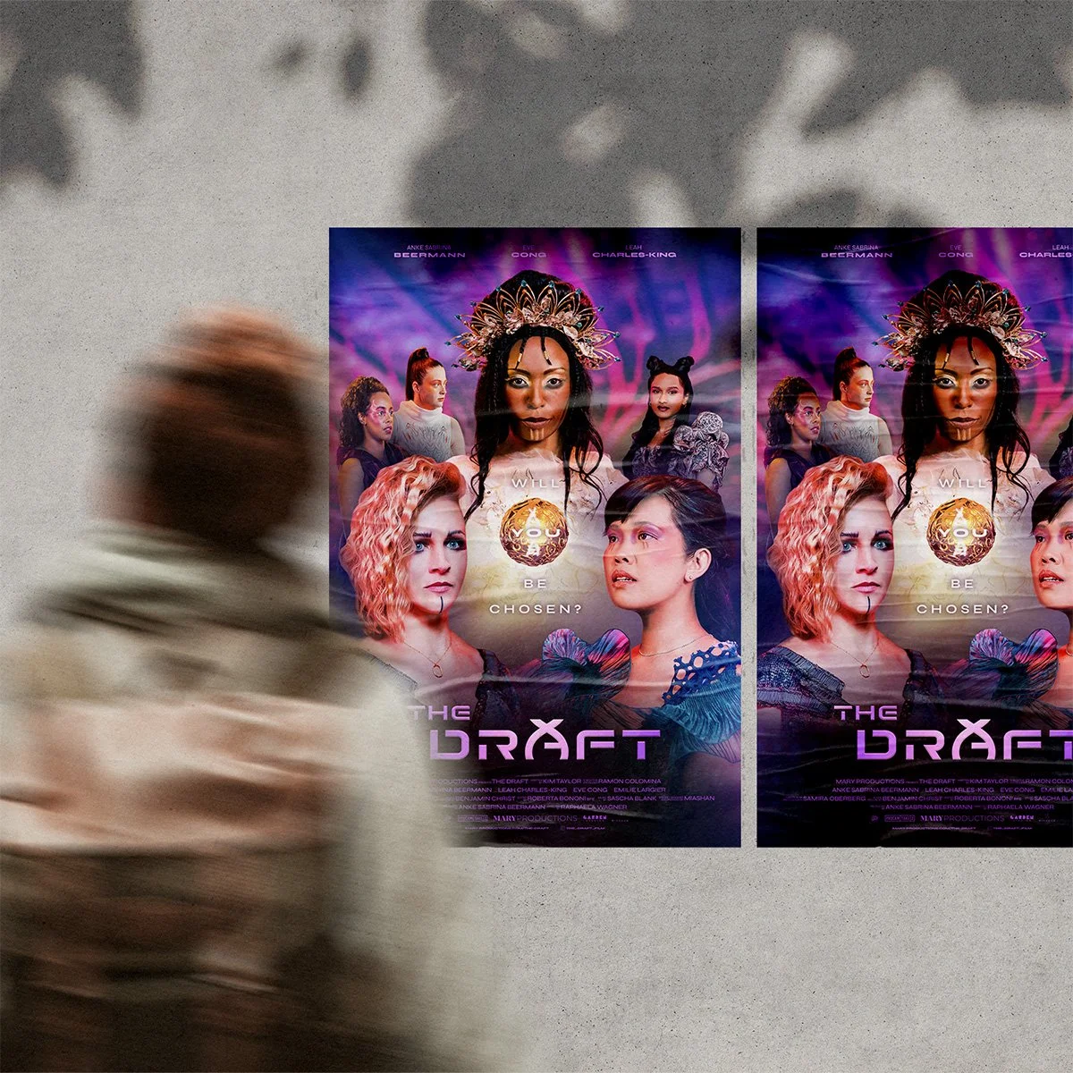 The Draft Poster and Logo Design