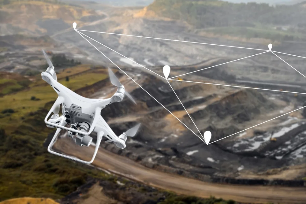 Drone topographic surveying in the Scottish Borders