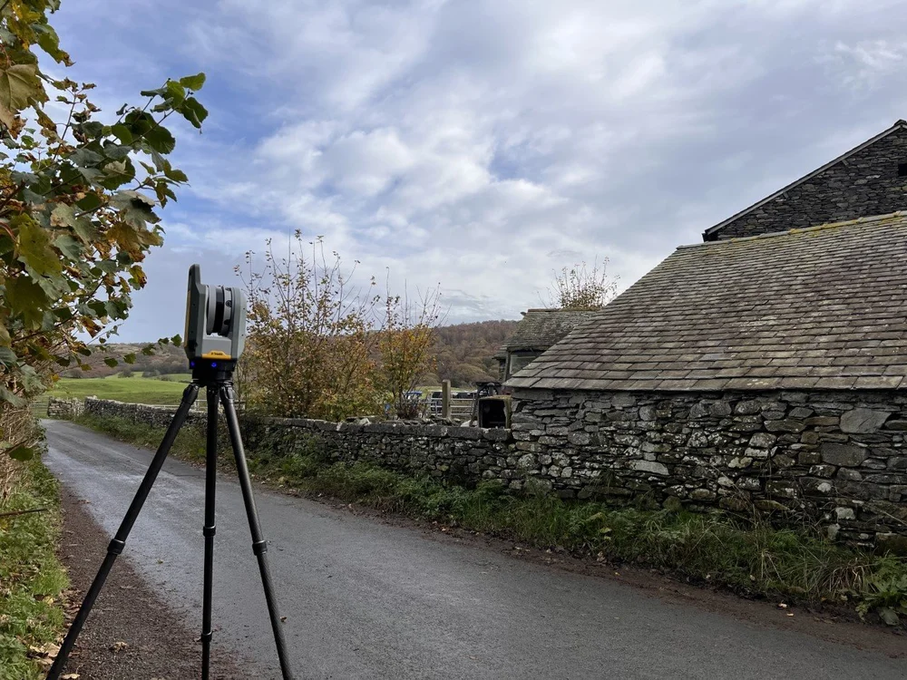 3D laser scanning land survey in the North East