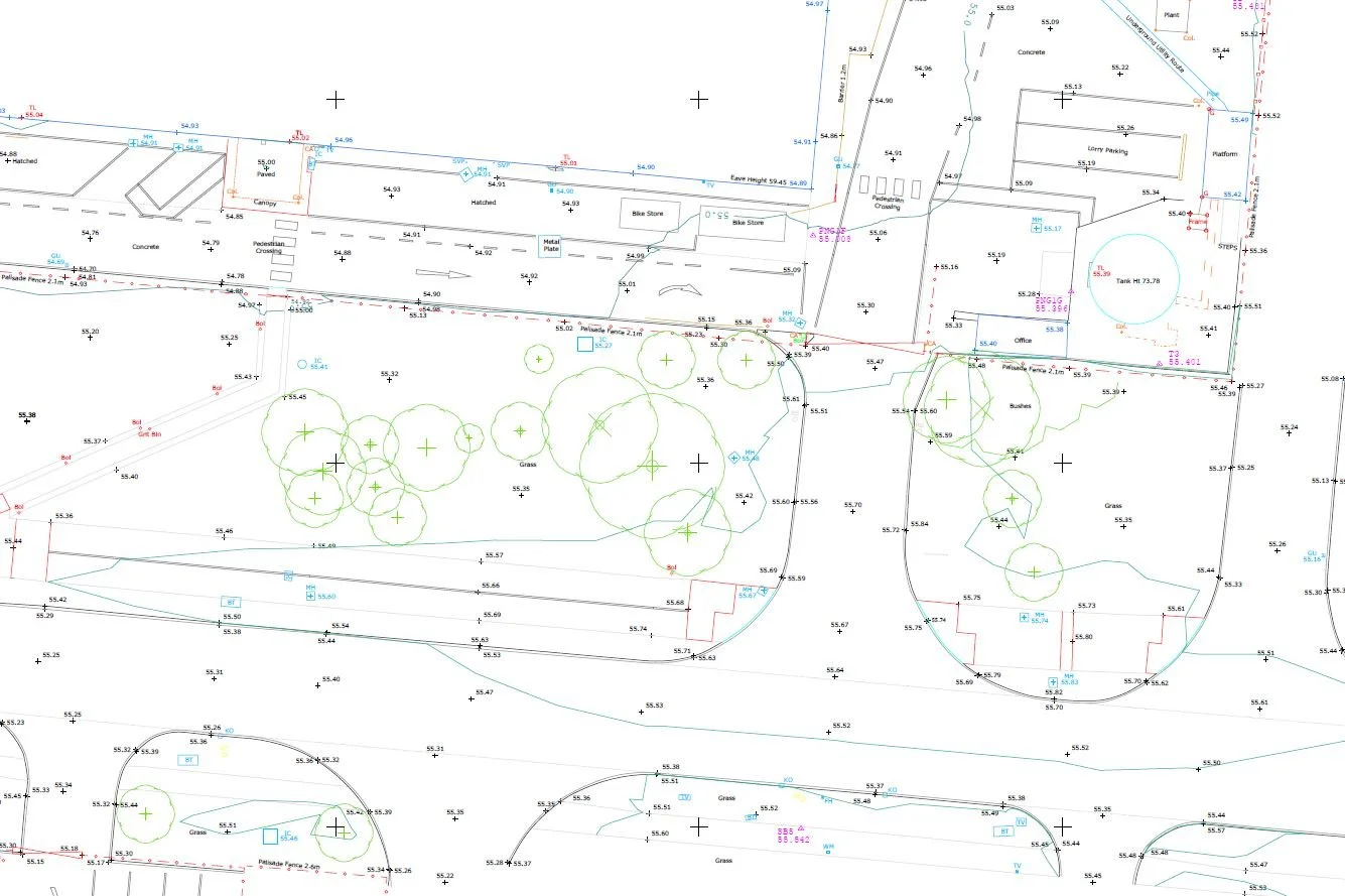 Topographic Surveys in Darlington Project North Geomatics Ltd Land