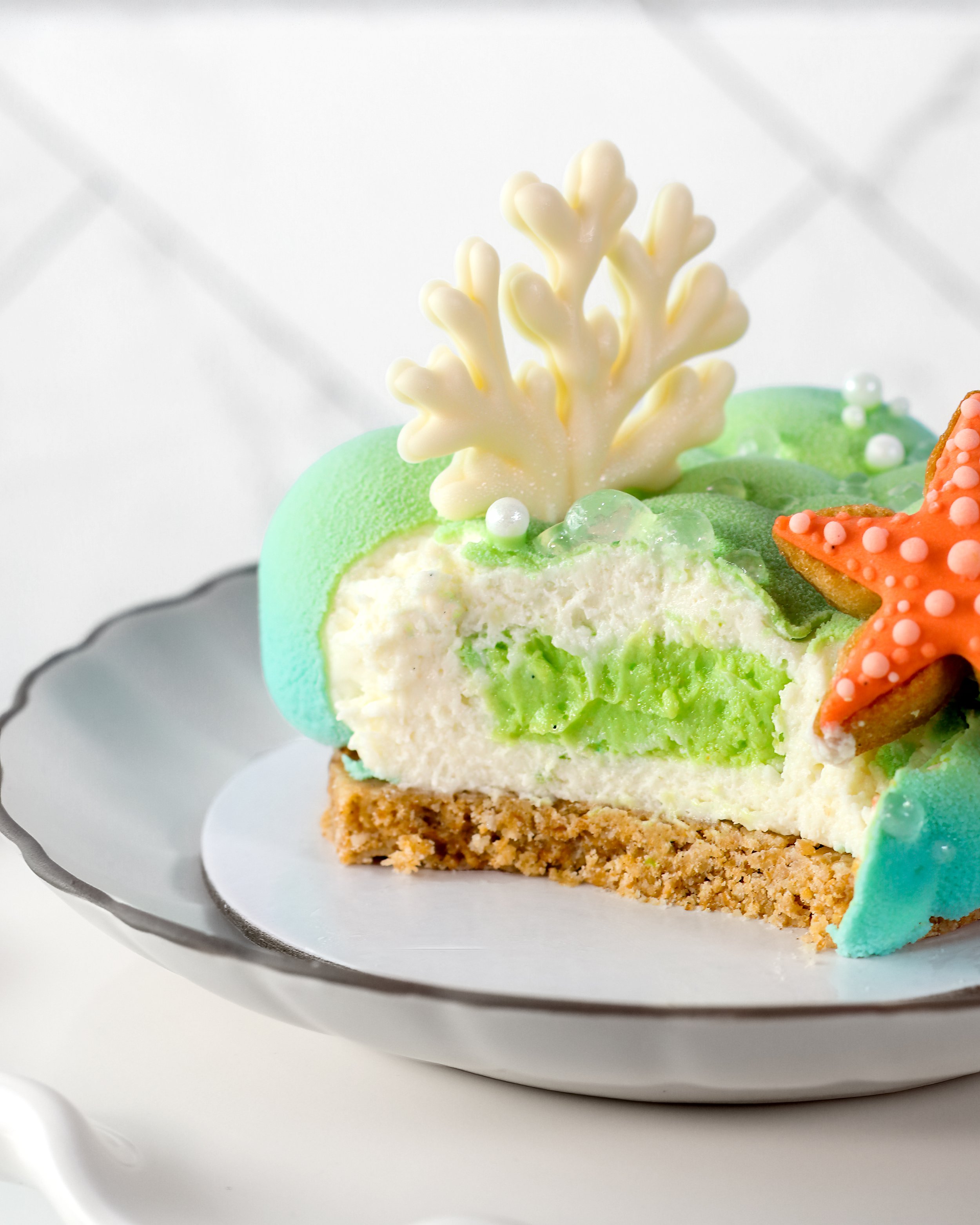 Key Lime Cloud Entremets