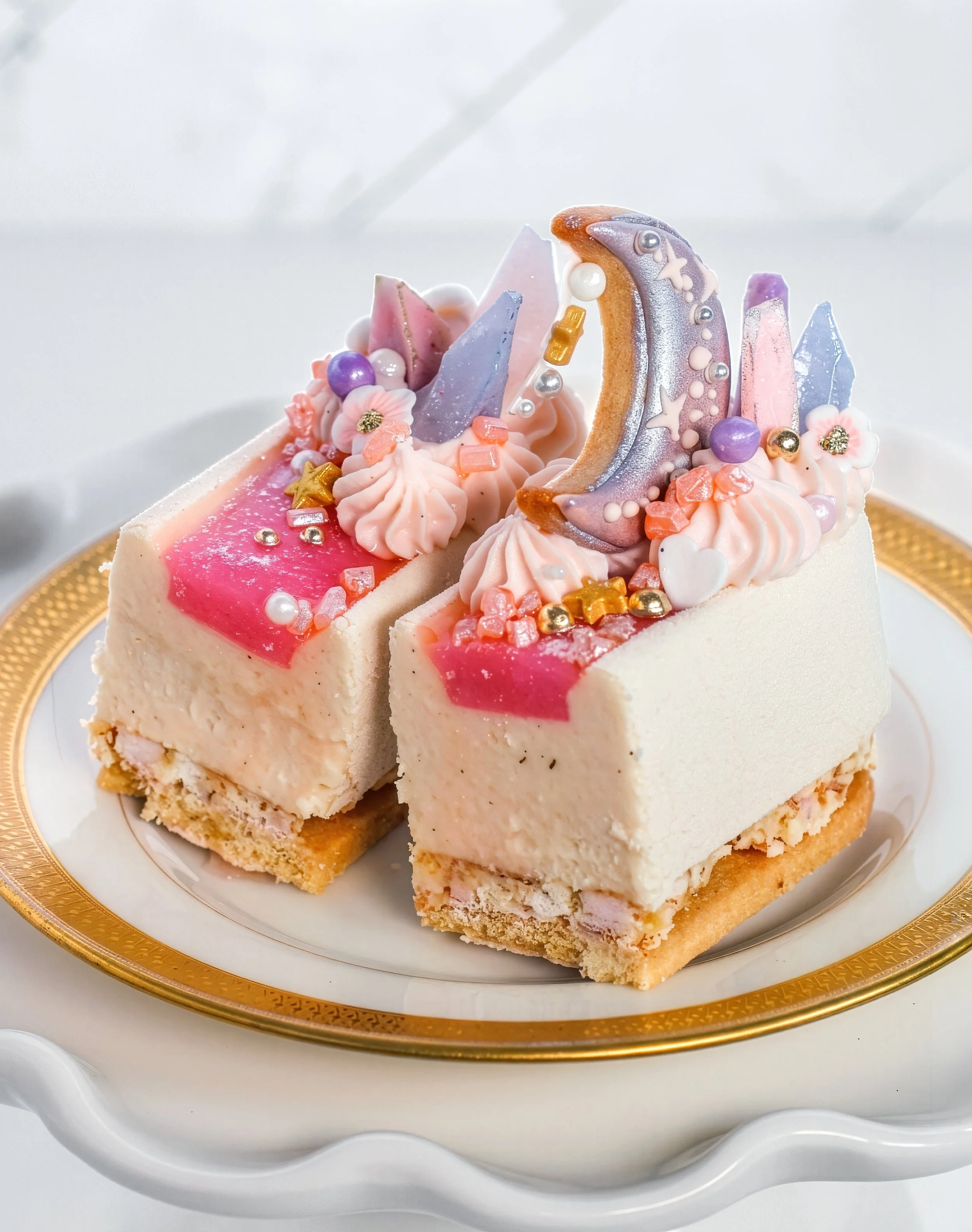 Moon Prism Cheesecake Bars