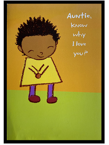 Mahogany Studio: Mother's Day card for auntie